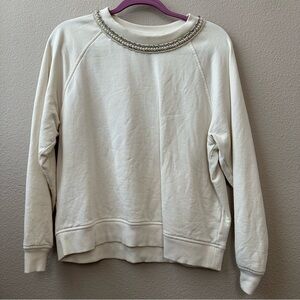 H&M x Giambattista Sweatshirt with Rhinestones